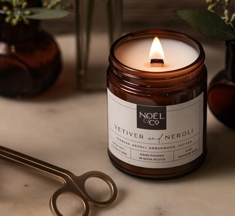 NOËL & CO Vetiver + Neroli 8oz Candle