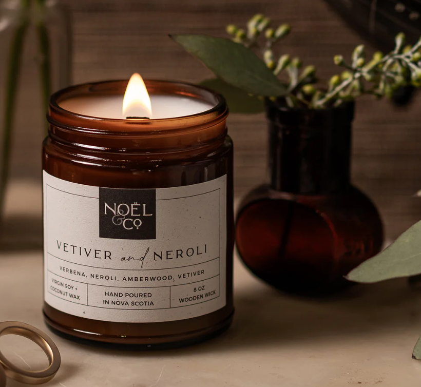 NOËL & CO Vetiver + Neroli 8oz Candle