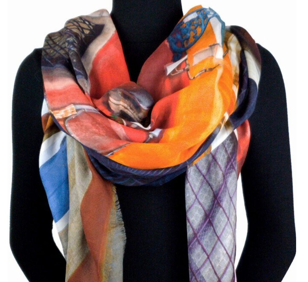 LOLILI Fine Art Scarf - Venezia Rectangular