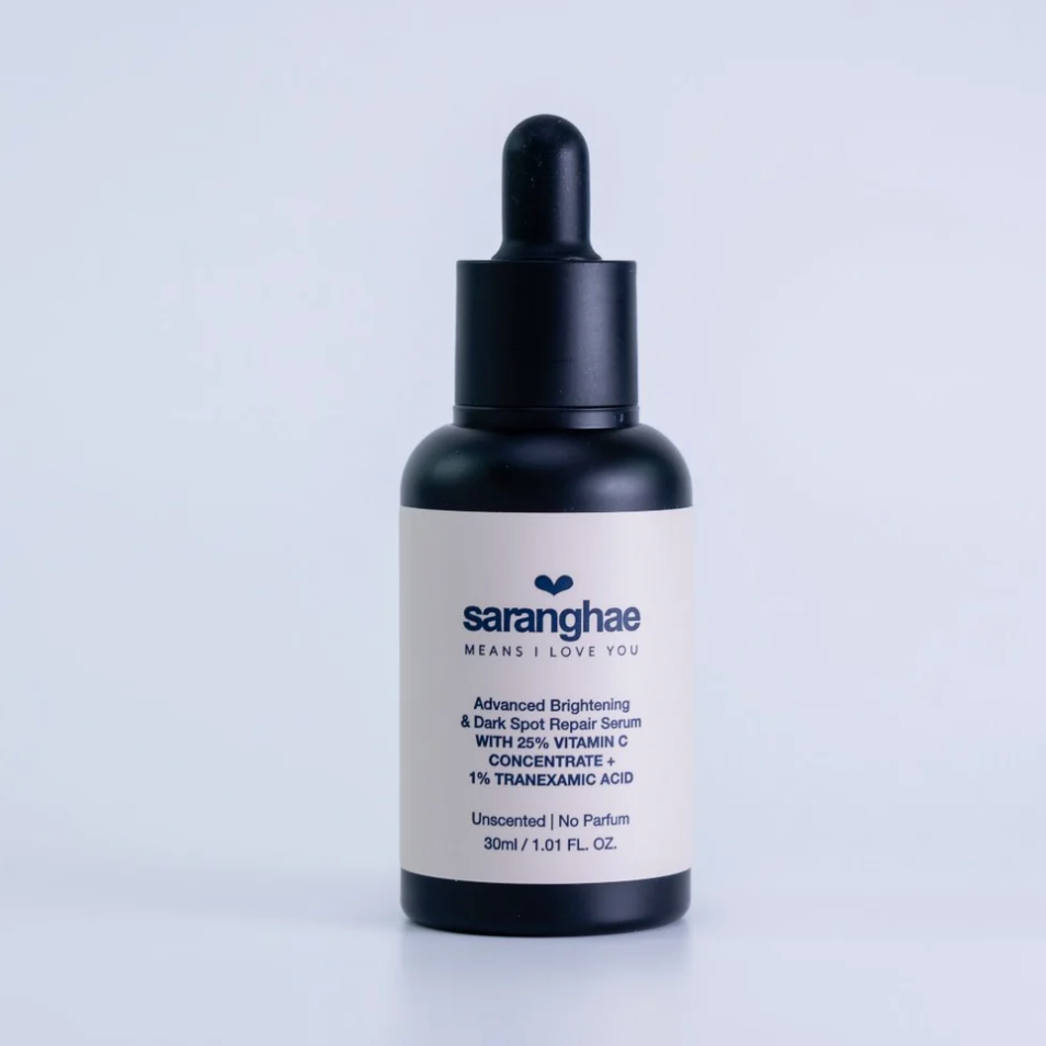 SARANGHAE SKIN Advanced Brightening & Dark Spot Repair Serum with 25% Vitamin C Concentrate + 1% Tranexamic Acid