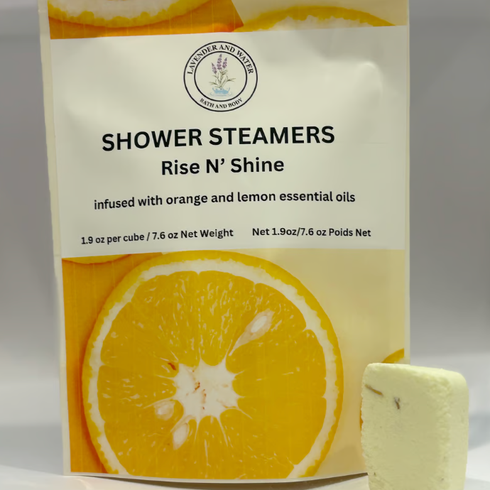 Lavender & Water Shower Steamers - Rise N Shine