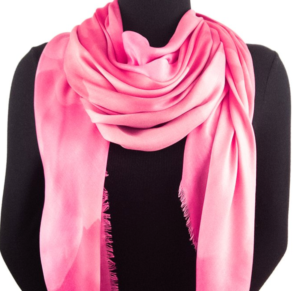 LOLILI Fine Art Scarf - Peony