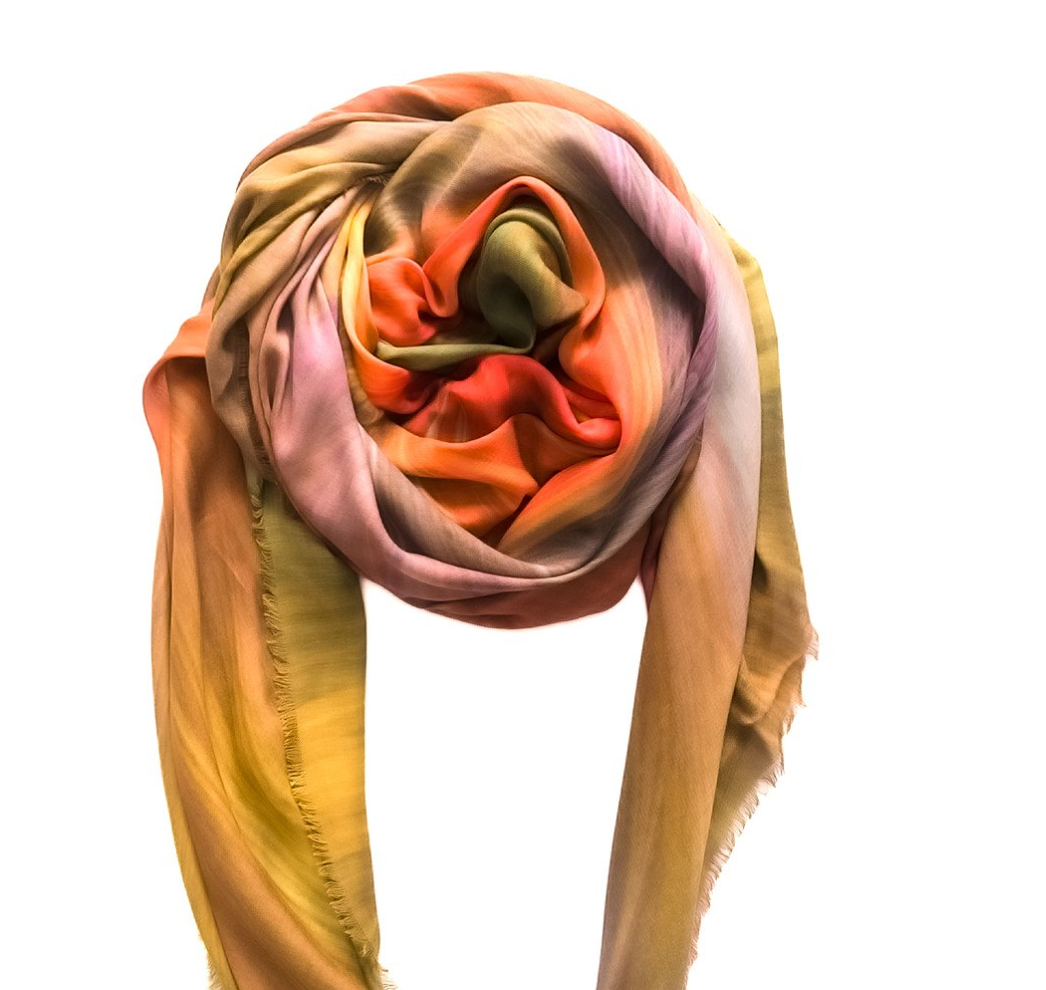 LOLILI Fine Art Scarf - Wildflower