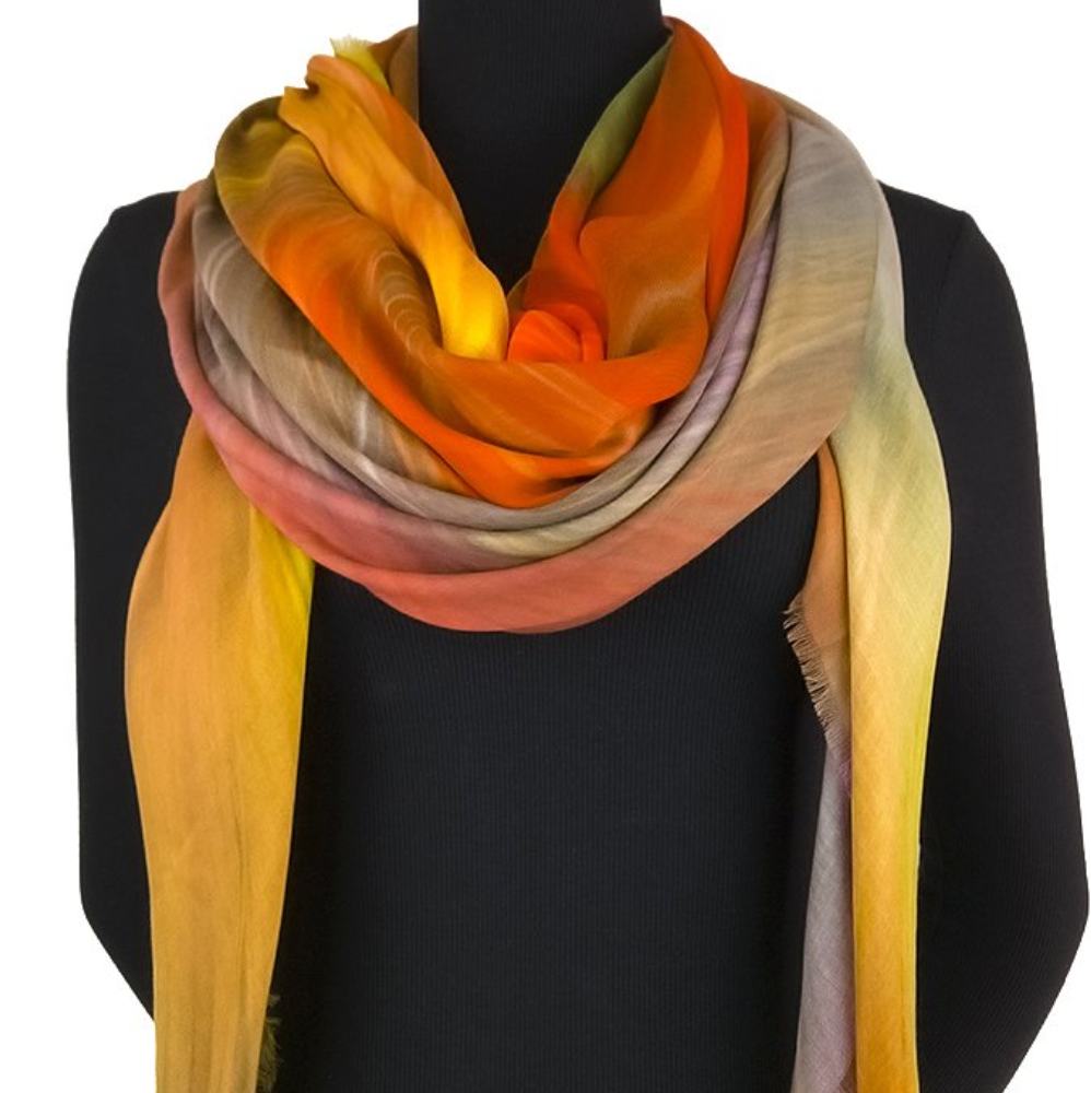 LOLILI Fine Art Scarf - Wildflower