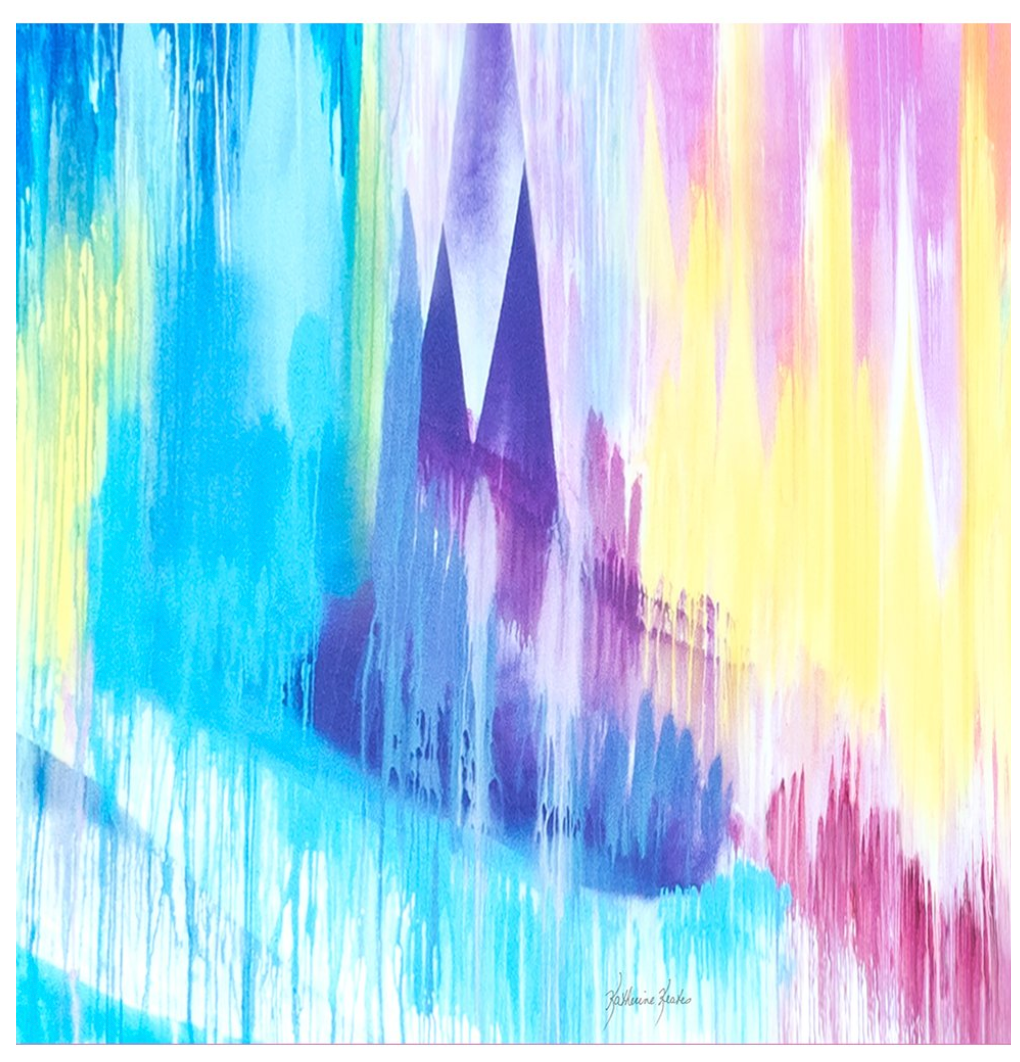 LOLILI Fine Art Scarf - Prismatic