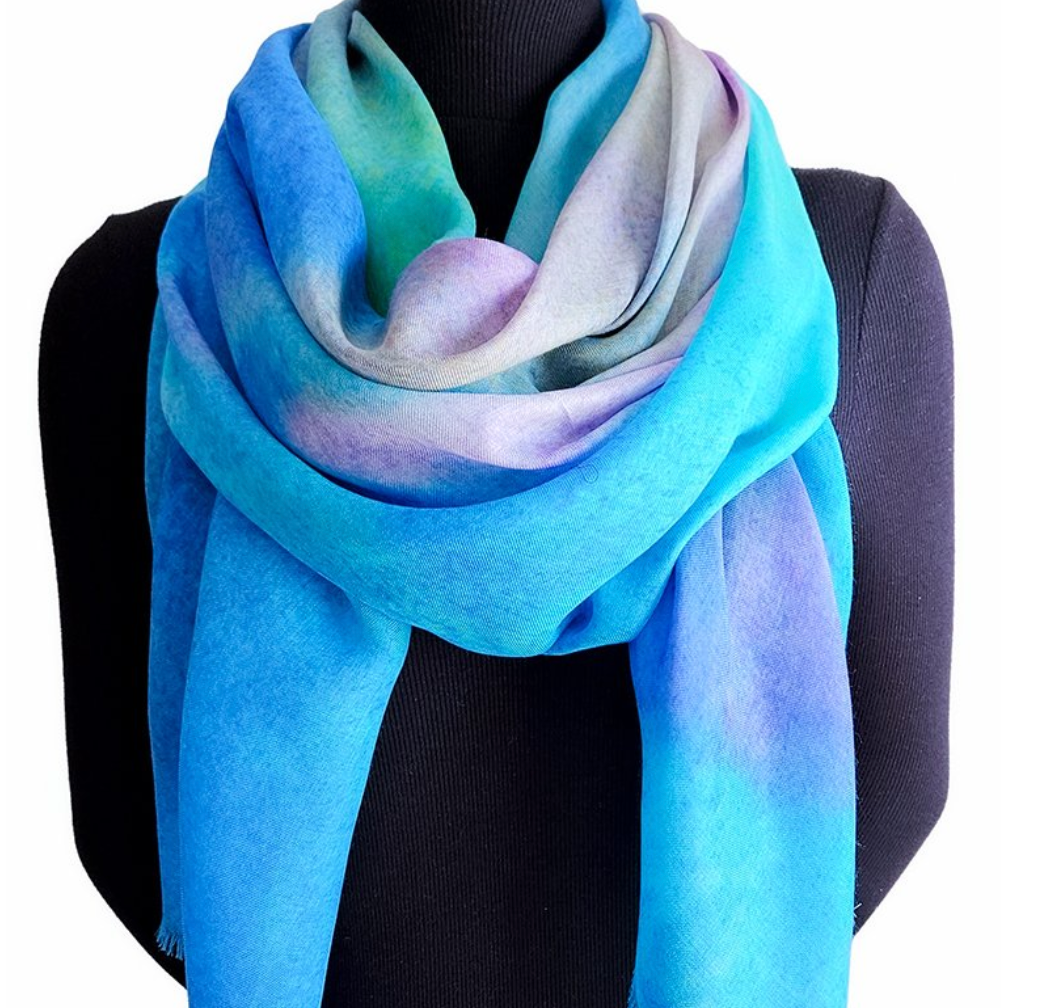 LOLILI Fine Art Scarf - Behind Glass