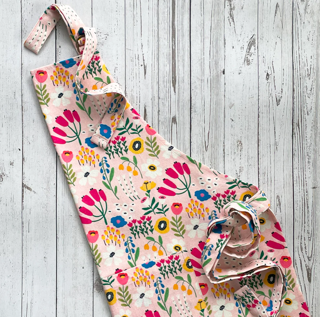 Mahogany FLOWER MARKET Apron