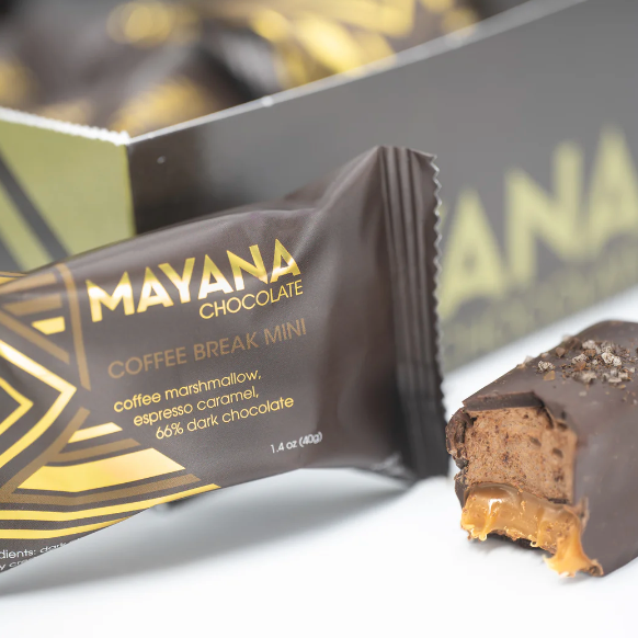 Mayana Mini Chocolate Bar - Coffee Break Marshmallow