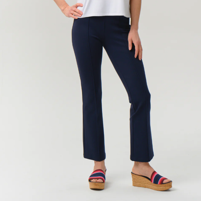 Helene Clarkson Design ARO Pintuck Kick Flare Travel Pant