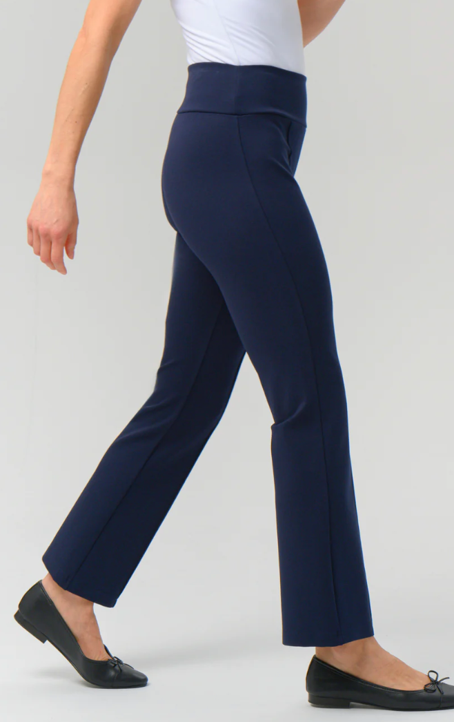 Helene Clarkson Design ARO Pintuck Kick Flare Travel Pant