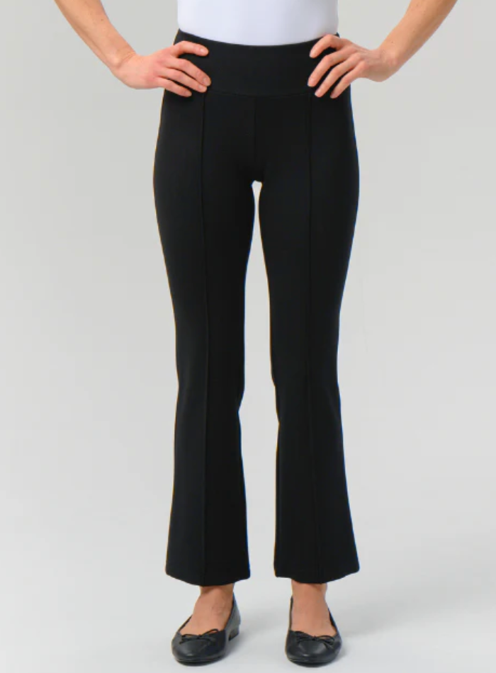 Helene Clarkson Design ARO Pintuck Kick Flare Travel Pant