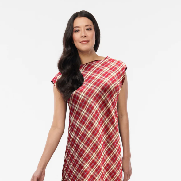 Helene Clarkson Design SHILO 4-Way Reversible Cotton Dress