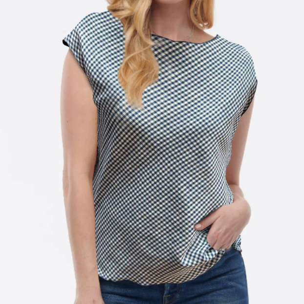Helene Clarkson Design SHILO 4-Way Reversible Cotton Top
