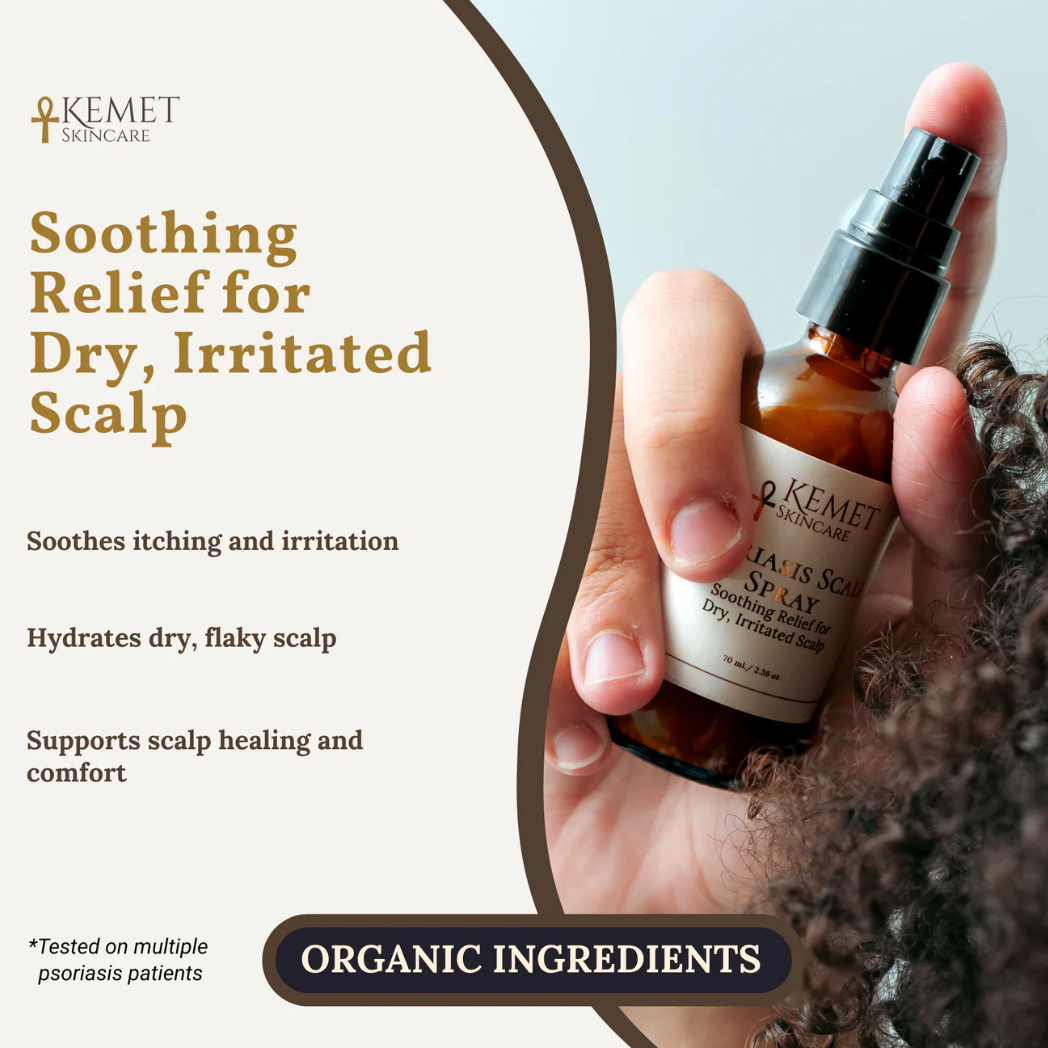 KEMET Psoriasis Scalp Spray