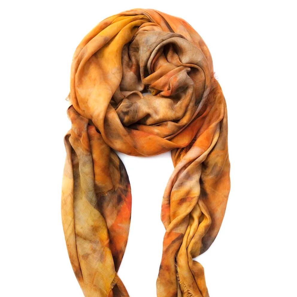 LOLILI Fine Art Scarf - Autumn Montage Rectangular