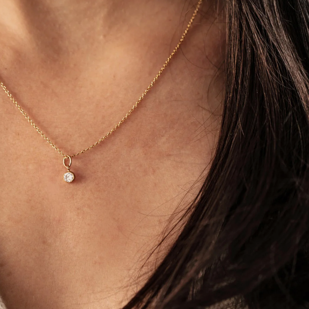 Shiny Soul Creations - Dainty Crystal Necklace