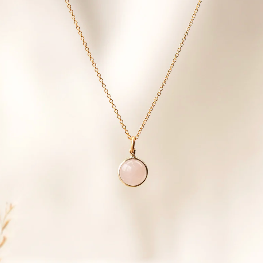 Shiny Soul Creations - Rose Quartz Necklace