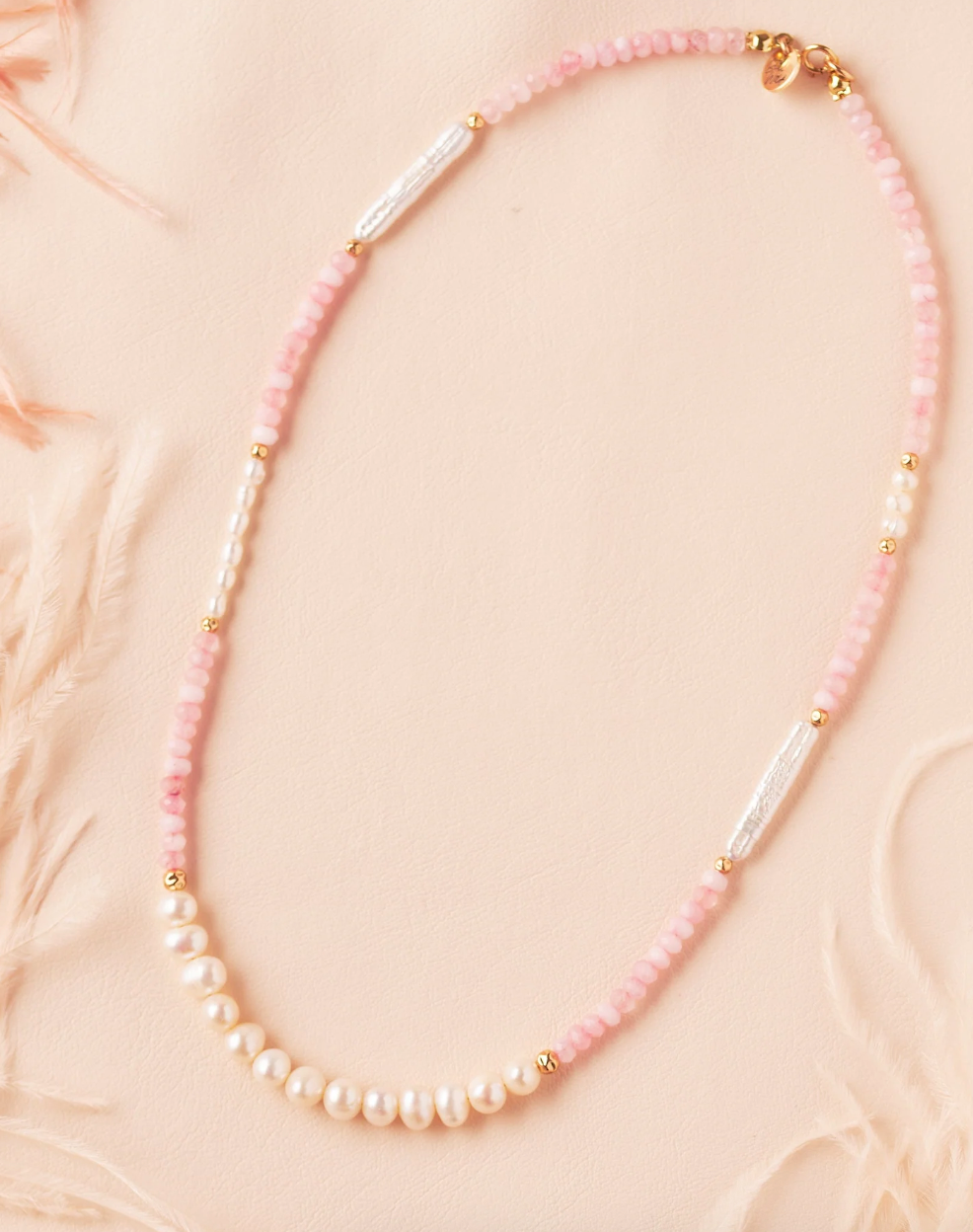 Still Wild - The Muse Necklace in Rosé