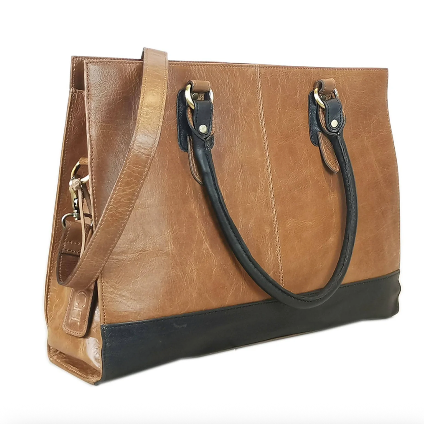 GoodHides COPPER Signature 17" Laptop Tote Bag