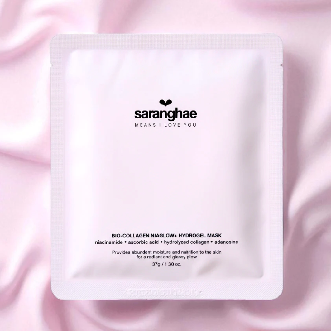 SARANGHAE SKIN Bio-Collagen NiaGlow+ Hydrogel Mask (5-pack)