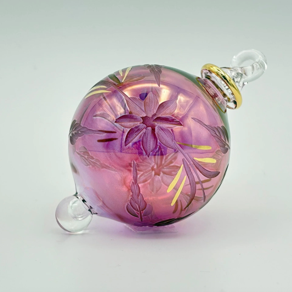 Dandarah - Blown Glass Small Flowers in Colours Ornament