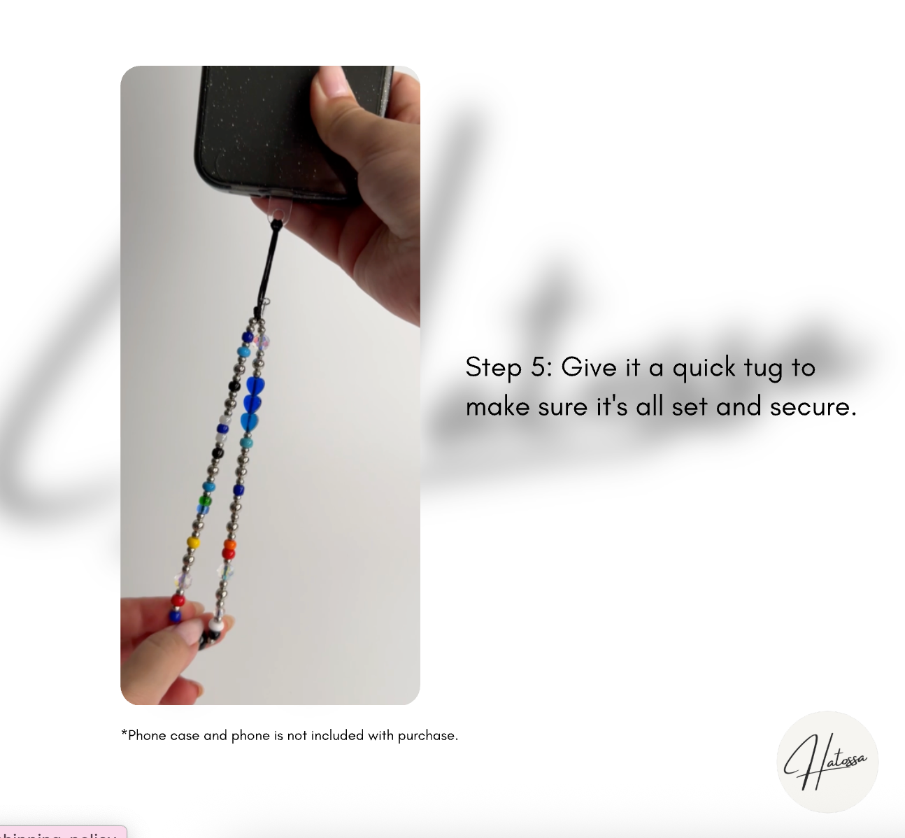 Hatossa ROSE Universal Phone Charm Strap