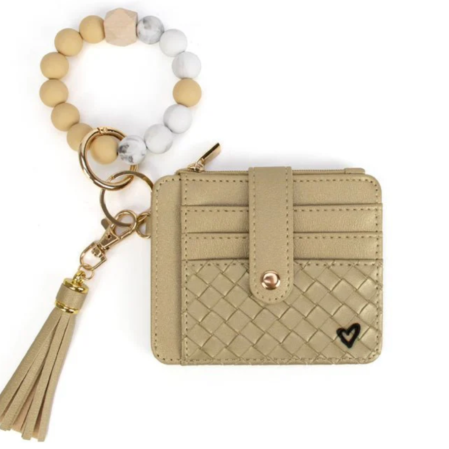 preneLOVE CALGARY Vegan Leather Bracelet Card Case