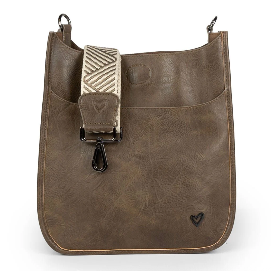 preneLOVE OAKVILLE Vegan Leather Messenger Bag