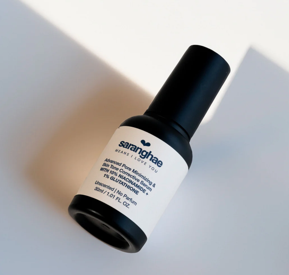 SARANGHAE SKIN Advanced Pore Minimizing & Skin Tone Corrective Serum With 10% Niacinamide + 1% Glutathione