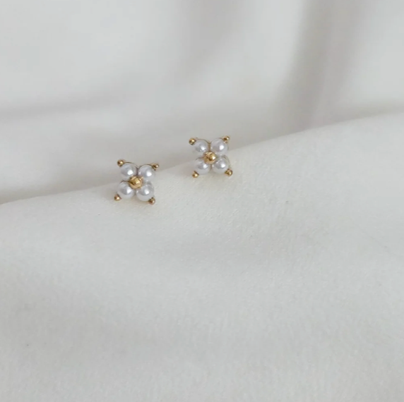 Rock Paper Pretty - Kaia Earrings 18K Gold Plated Stainless Steel