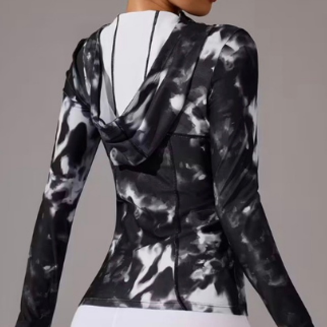 Run Free by Vee - Tie Dye Zip Hoodie