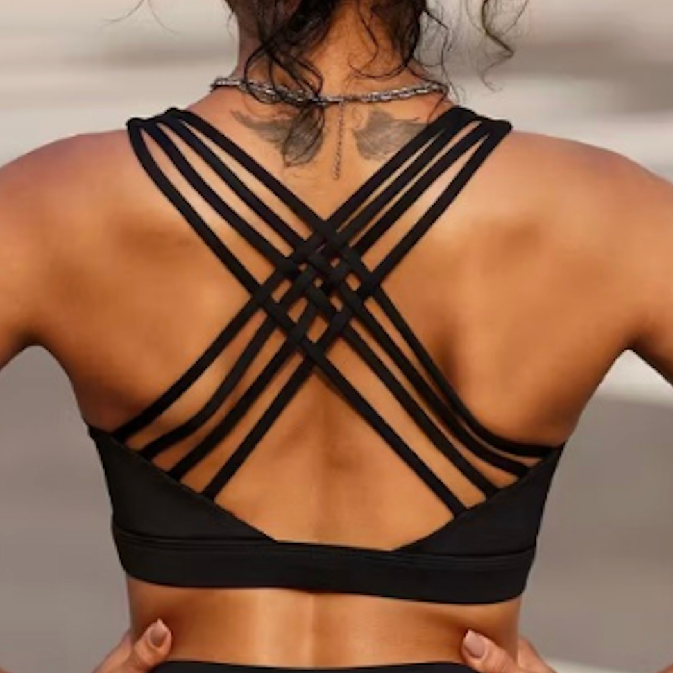 Run Free by Vee - Strappy Back Sports Bra