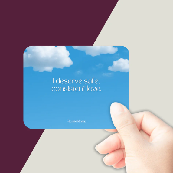 PleaseNotes "I Am Enough" Affirmation Cards for Teen Girls