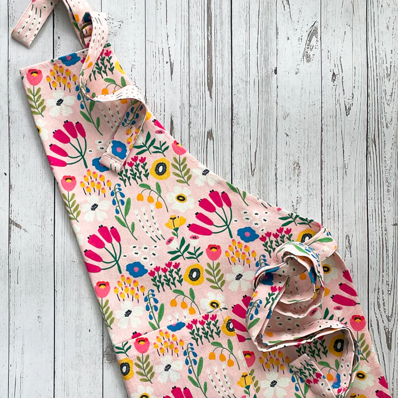 Mahogany FLOWER MARKET Apron