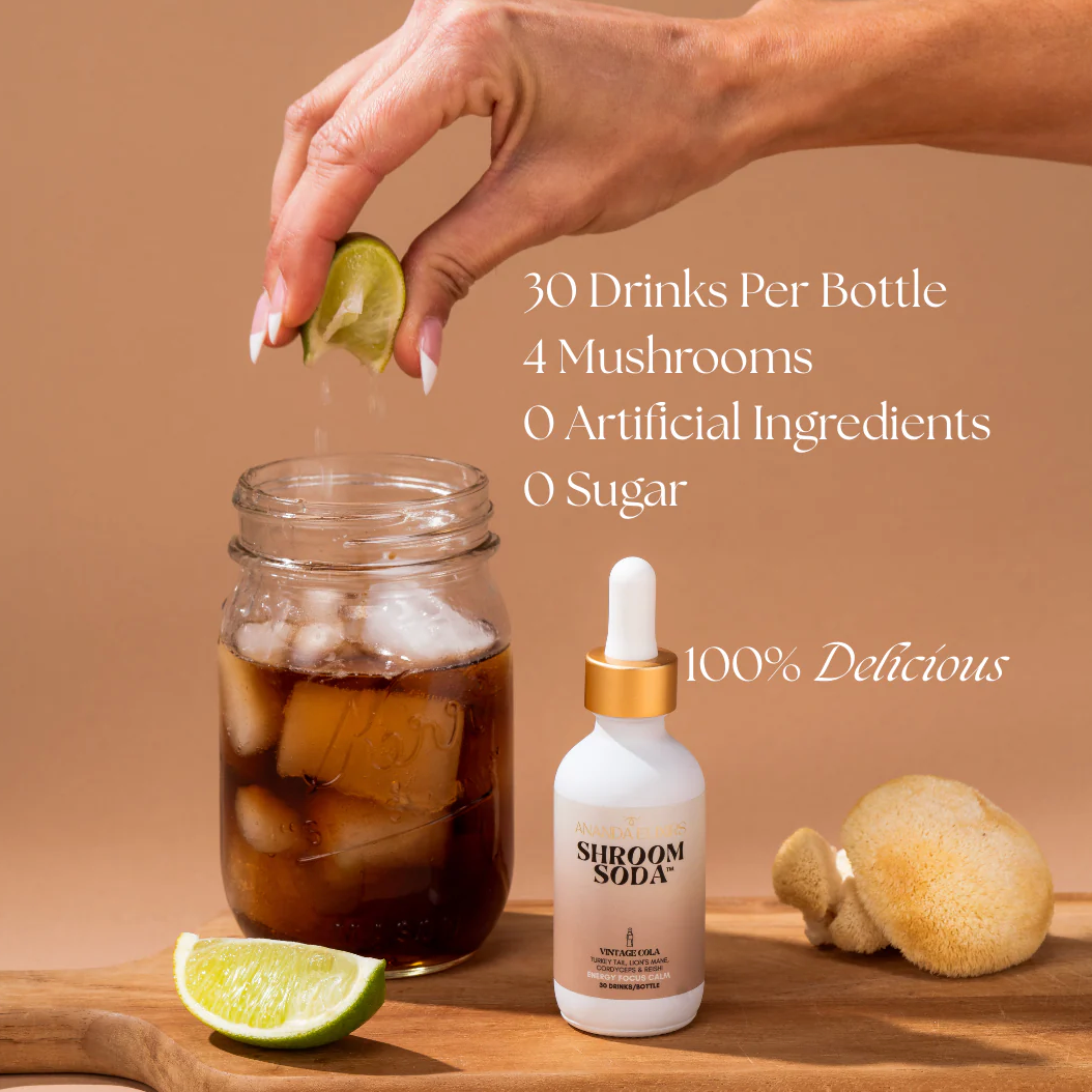 Ananda Elixirs - VINTAGE COLA Shroom Soda®