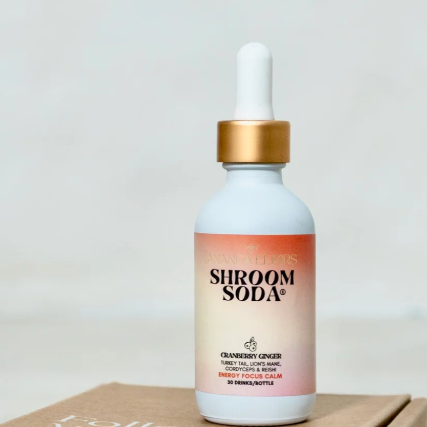Ananda Elixirs - CRANBERRY GINGER Shroom Soda®