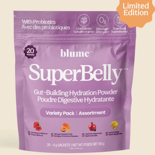 Blume SuperBelly VARIETY PACK of Hydration Powder