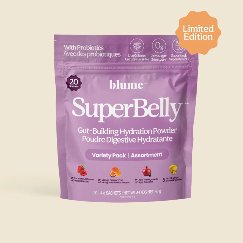 Blume SuperBelly VARIETY PACK of Hydration Powder