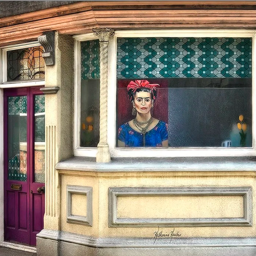 LOLILI Fine Art Scarf - Frida (UK)