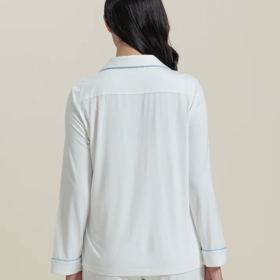 AEPTOM Bamboo Long Sleeve Pajama Shirt