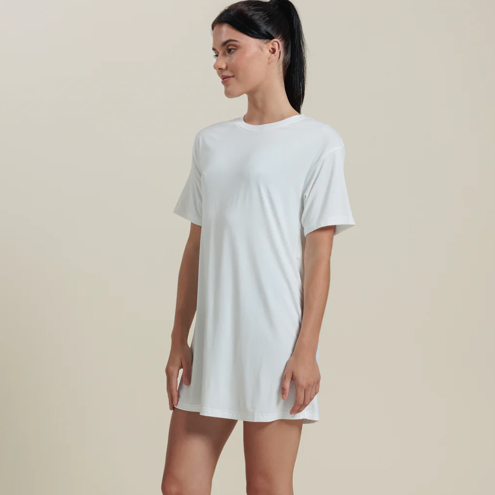 AEPTOM Bamboo Short Sleeve Tee Dress