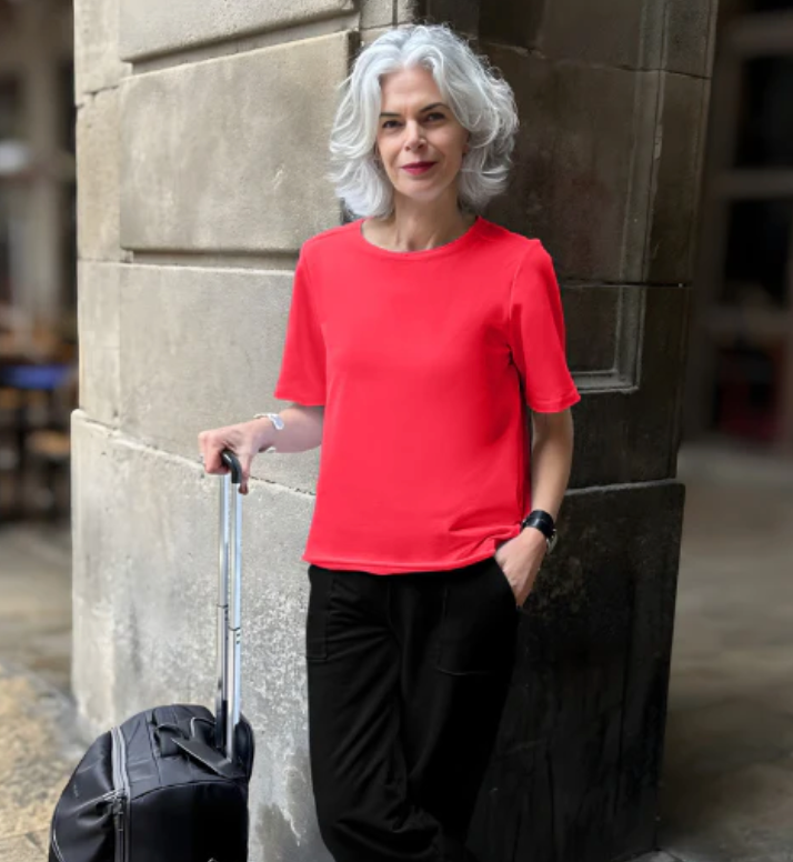 Helene Clarkson Design BARCELONA French Terry Top