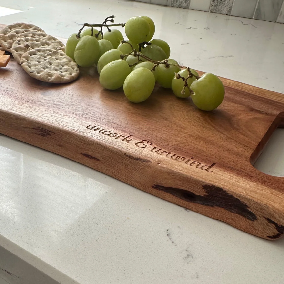 North Country Candle - 28" Acacia Serving Board