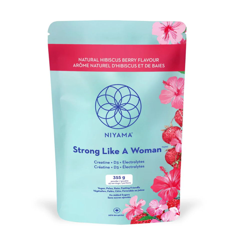 NIYAMA Strong Like A Woman Creatine + D3 + Electrolytes