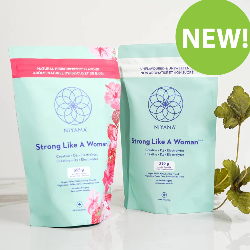 NIYAMA Strong Like A Woman Creatine + D3 + Electrolytes