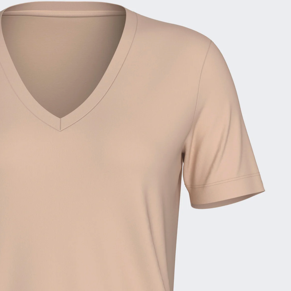 IMPETUS Soft Premium V-Neck Short Sleeve Tee in Lyocell