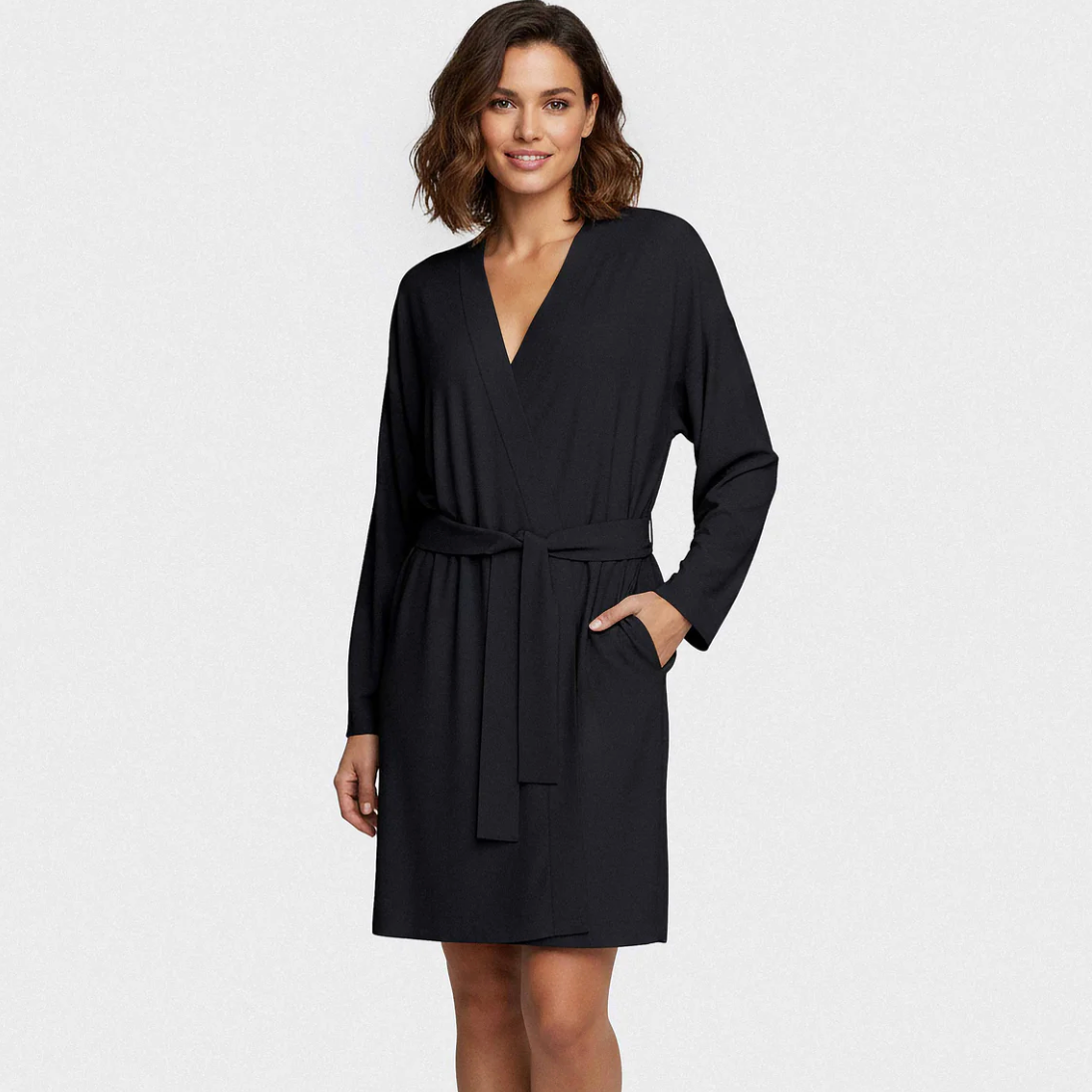 IMPETUS Soft Premium Kimono-Style Robe in Lyocell