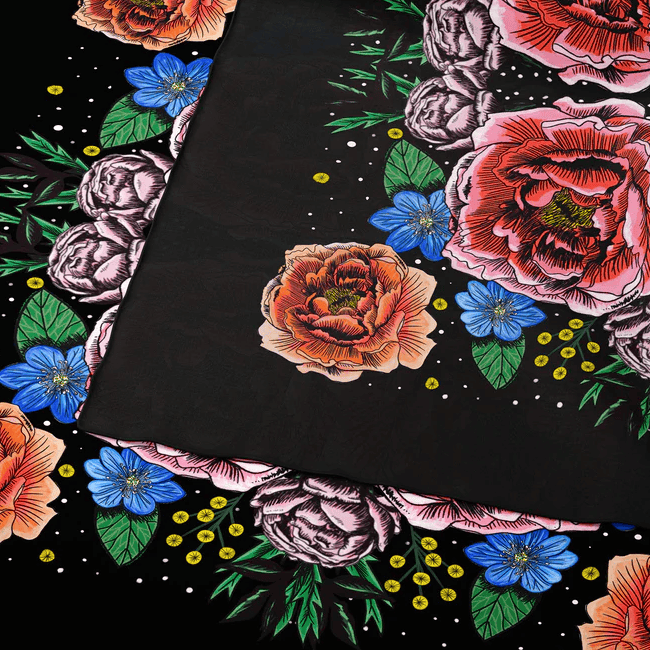 Emma Phelan Design 100% Silk Scarf - Light From Darkness