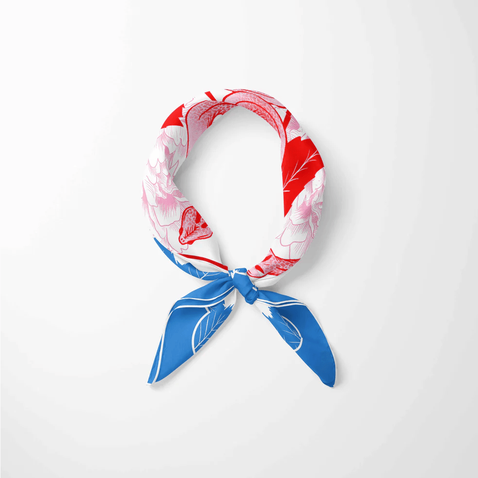 Emma Phelan Design 100% Silk Scarf - Heart of Glass