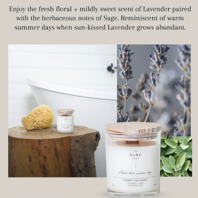 The Bare Home Candle - About That Summer Day
